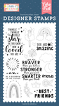 Best Friends Stamp Set - Little Dreamer Girl - Echo Park