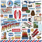 Our Travel Adventure Element Stickers - Carta Bella