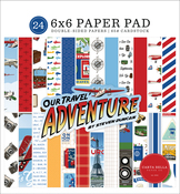 Our Travel Adventure 6x6 Paper Pad - Carta Bella