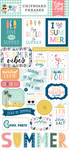 Pool Party 6x13 Chipboard Phrases - Echo Park
