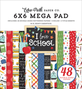 I Love School Cardmakers 6x6 Mega Pad - Echo Park