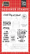 First Day of School Stamp Set - I Love School - Echo Park