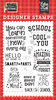 School is Cool Stamp Set - I Love School - Echo Park