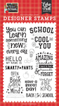 School is Cool Stamp Set - I Love School - Echo Park