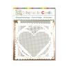 Perforated Pinking Shapes Stitchable Cards - Waffle Flower