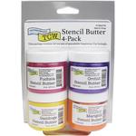 Mardi Gras Stencil Butter Pack - The Crafter's Workshop