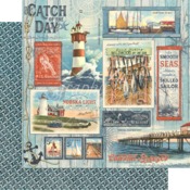 Catch Of The Day Paper - Catch Of The Day - Graphic 45