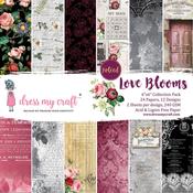 Love Blooms 6x6 Paper Pad - Dress My Craft