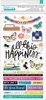 All This Happiness Chipboard Thickers - Vicki Boutin