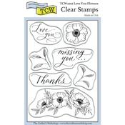 Love You Flowers 4x6 Stamp Set - Crafters Workshop