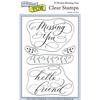 Missing You 4x6 Stamp Set - The Crafter's Workshop