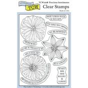 Precious Sentiments 4x6 Stamp Set - Crafters Workshop