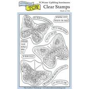 Uplifting Sentiments 4x6 Stamp Set - Crafters Workshop