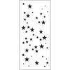 Star Sparkle 4x9 Slimline Stencil - Crafters Workshop