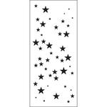 Star Sparkle 4x9 Slimline Stencil - Crafters Workshop