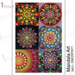 Mandala Art Transfer Me Sheet A4 - Dress My Craft