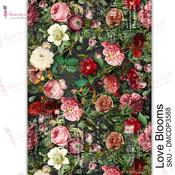 Love Blooms Transfer Me Sheet A4 - Dress My Craft