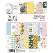 Bunnies & Blooms 6x8 Paper Pad - Simple Stories