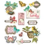 Simple Vintage Cottage Fields Layered Stickers - Simple Stories