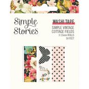 Simple Vintage Cottage Fields Washi Tape - Simple Stories