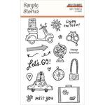 Safe Travels Photopolymer Clear Stamps - Simple Stories