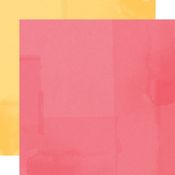 Melon/Pineapple Paper - Simple Vintage Cottage Fields - Simple Stories