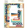 School Life Chipboard Frames - Simple Stories