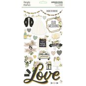 Happily Ever After 6x12 Chipboard - Simple Stories