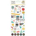 School Life Puffy Stickers - Simple Stories