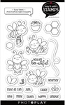 Busy Bees 4x6 Icon Stamps - Photoplay