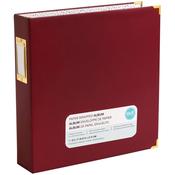 Maroon Paper Wrapped Album 8.5x11 - We R Memory Keepers