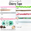 1 Inch Cherry Tape - ACOT Double-Sided Adhesive Tape