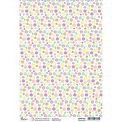 Polka Dots A4 Rice Paper - My First Year - Ciao Bella