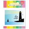 Lighthouse Stencil-n-Stamp - Waffle Flower