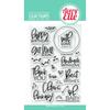 Everyday Circle Tags Clear Stamps - Avery Elle