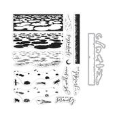Lily Pond Clear Stamp & Die Combo - Hero Arts
