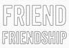 Friend & Friendship Die-namics Die - My Favorite Things