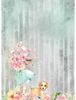 Bouquet & Dog Rice Paper A4 - Circle of Love - Stamperia