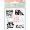 Cat & Labels Stamps - Circle Of Love - Stamperia