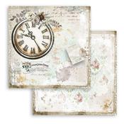 Clock Paper - Romantic Journal - Stamperia