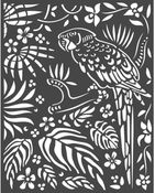 Parrot Stencil - Amazonia - Stamperia