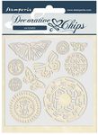 Tribal Amazon Butterfly Decorative Chips - Amazonia - Stamperia
