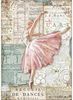 Dancer Rice Paper - Passion - Stamperia