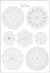 Round Lace A4 Mold - Passion - Stamperia