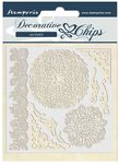 Laces & Corners Decorative Chips - Passion - Stamperia