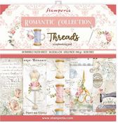 Romantic Threads 12x12 Paper Pad - Stamperia