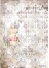 Pink Mannequin Rice Paper - Romantic Threads - Stamperia