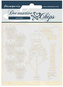Romantic Threads Decorative Chips - Stamperia