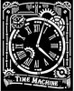Clock Stencil - Voyages Fantastiques - Stamperia