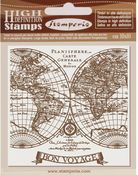 Voyages Fantastiques Rubber Stamp - Stamperia